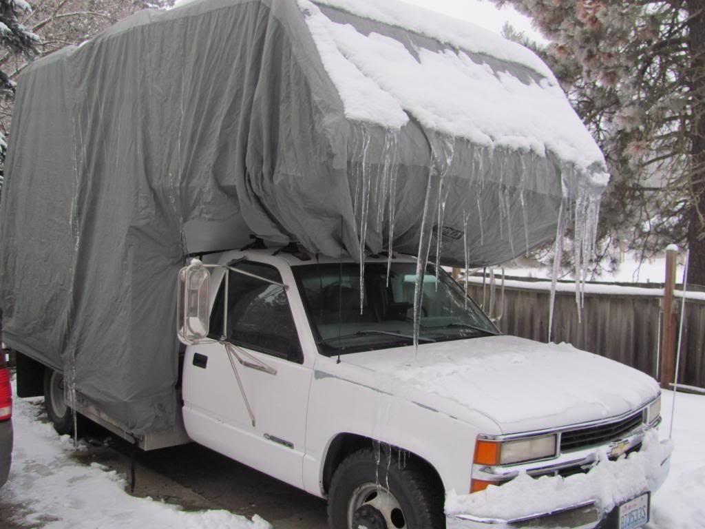 RV.Net Open Roads Forum: Truck Campers: Snow on roof How To Keep Snow Off Rv Roof